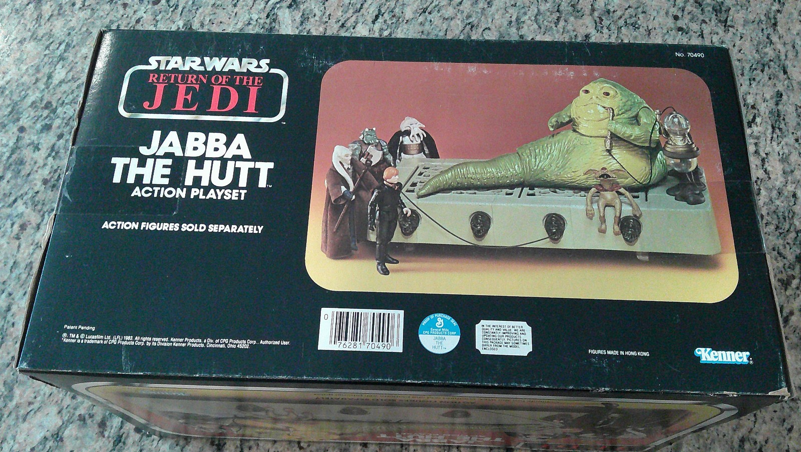 Jabba the Hutt Action Playset sold