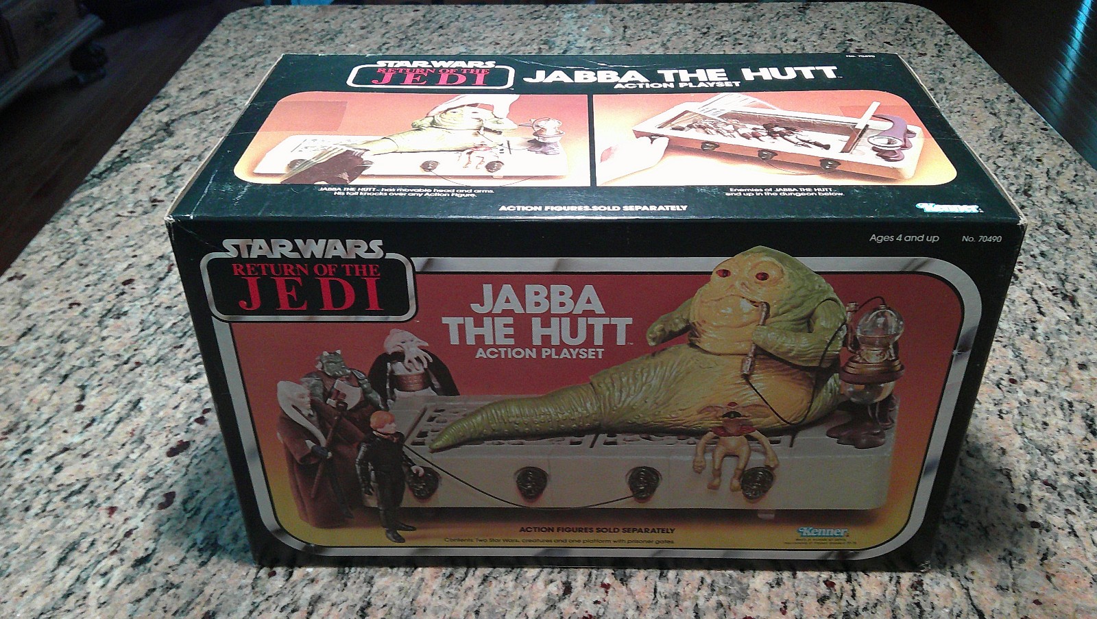 Jabba the Hutt Action Playset sold