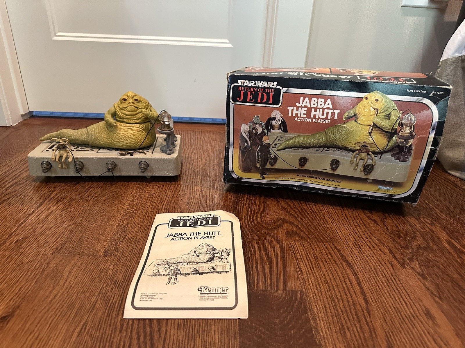 Jabba the Hutt Action Playset sold