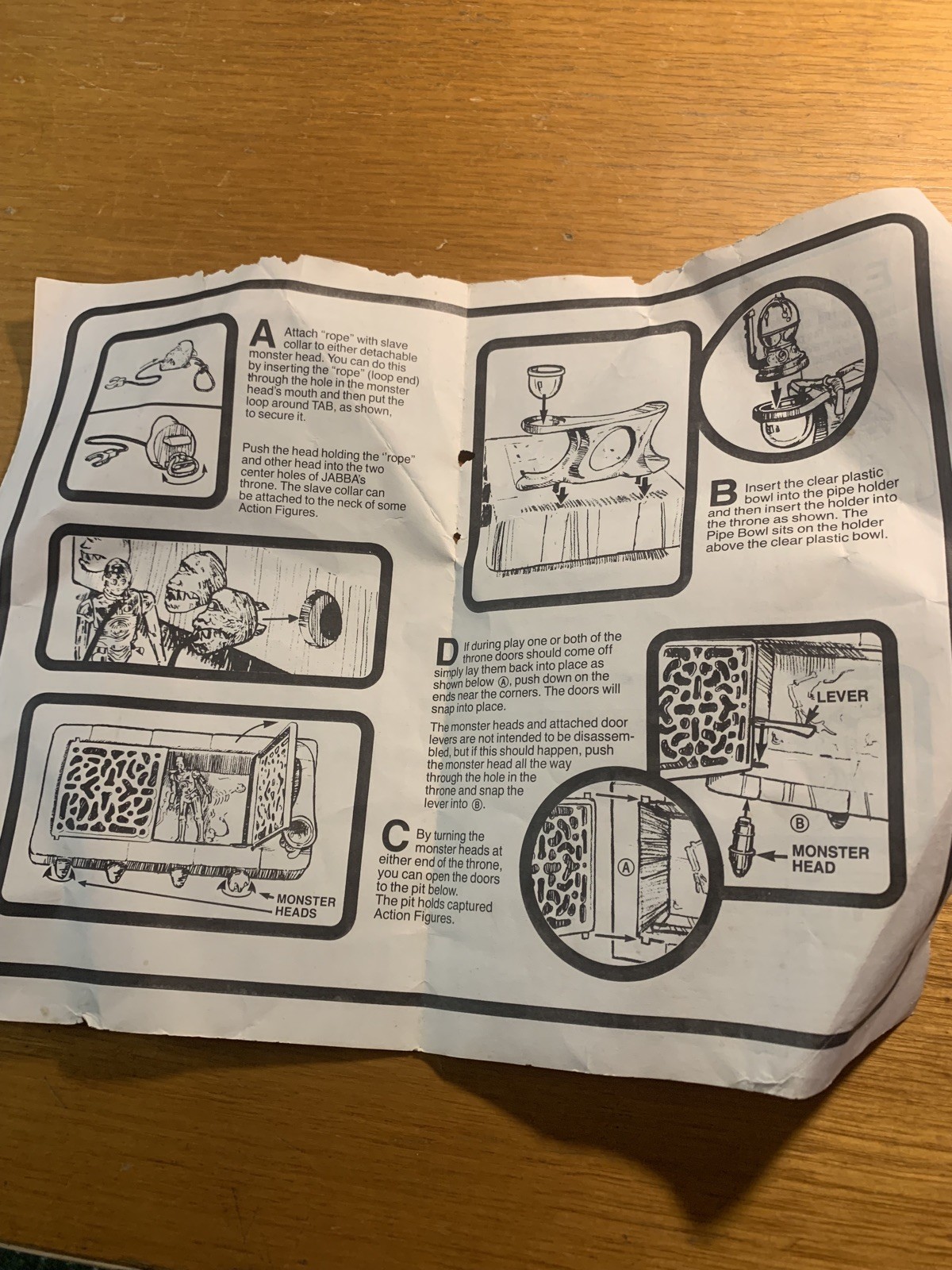 Jabba the Hutt Action Playset sold