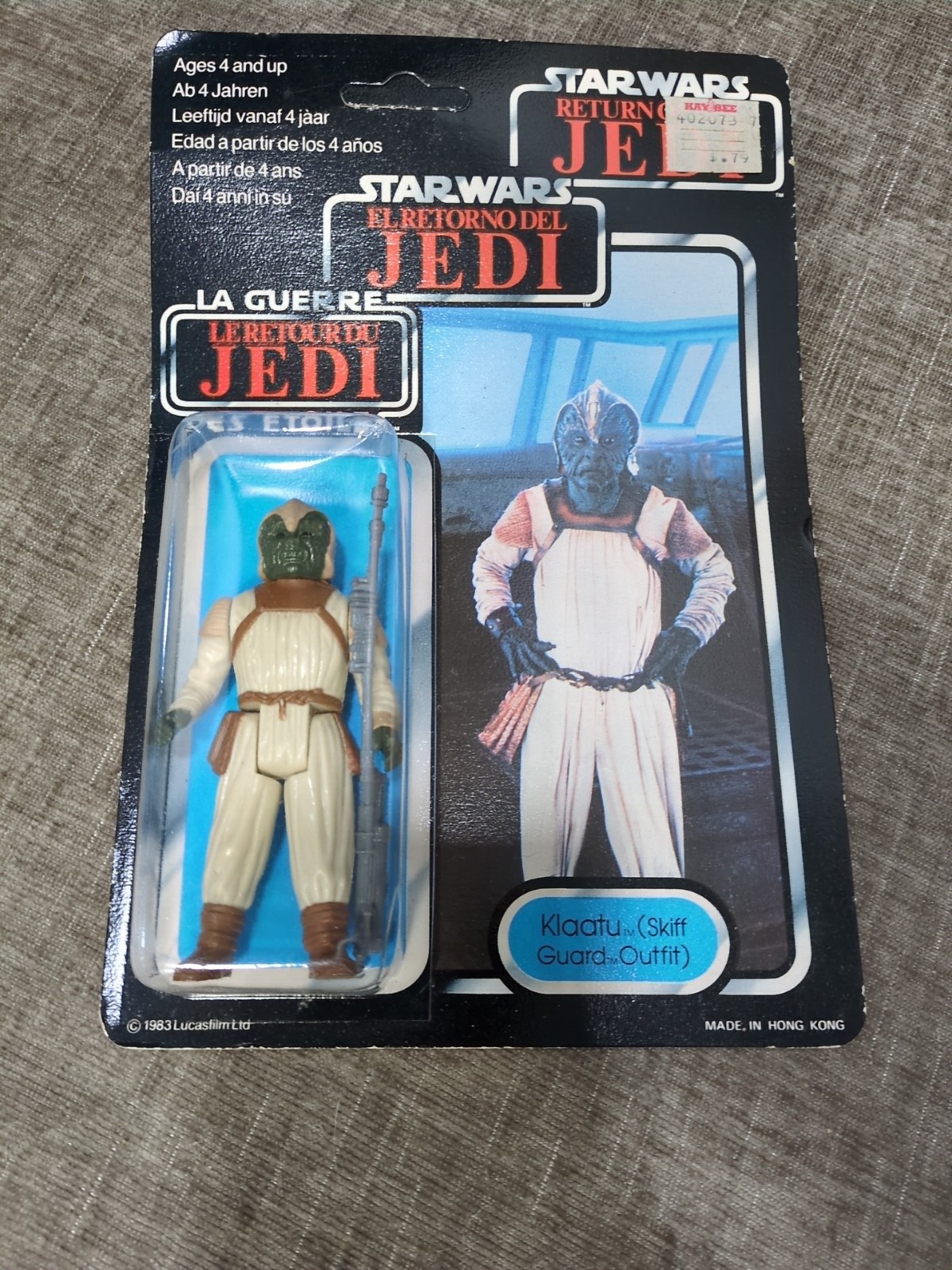 Klaatu (In Skiff Guard Outfit) sold