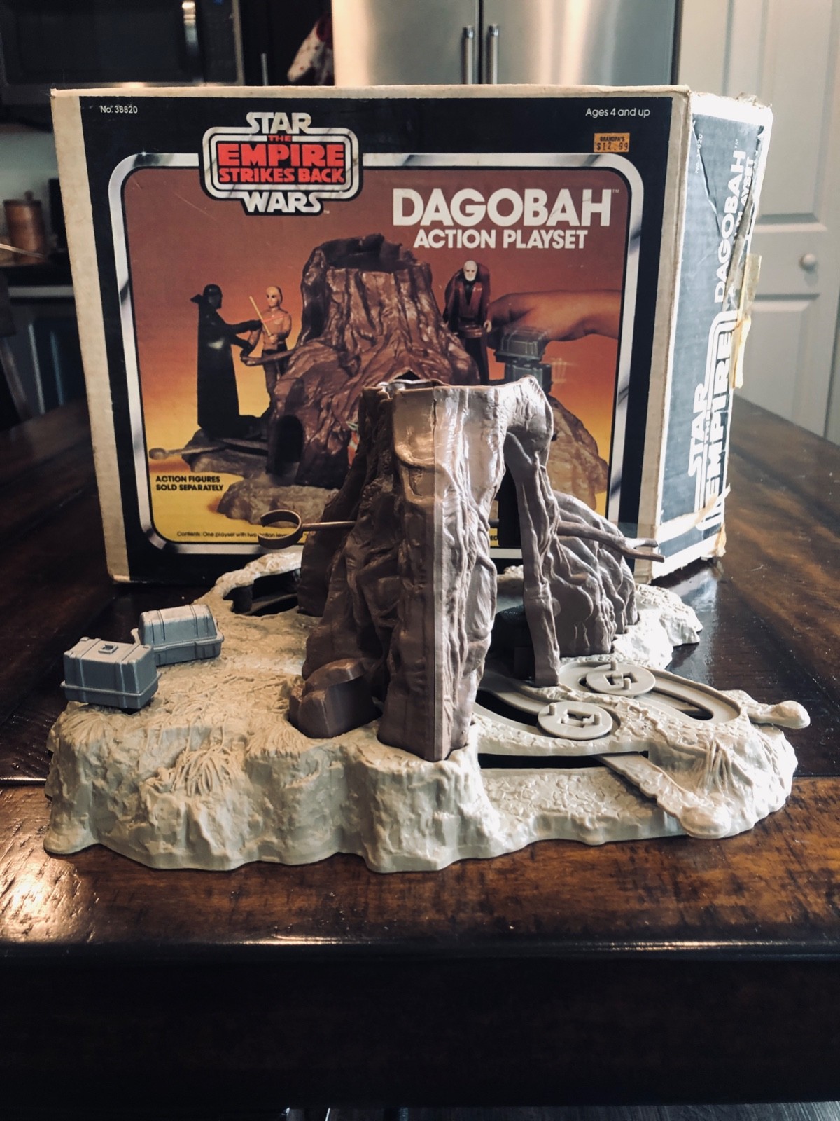 Dagobah Action Playset sold
