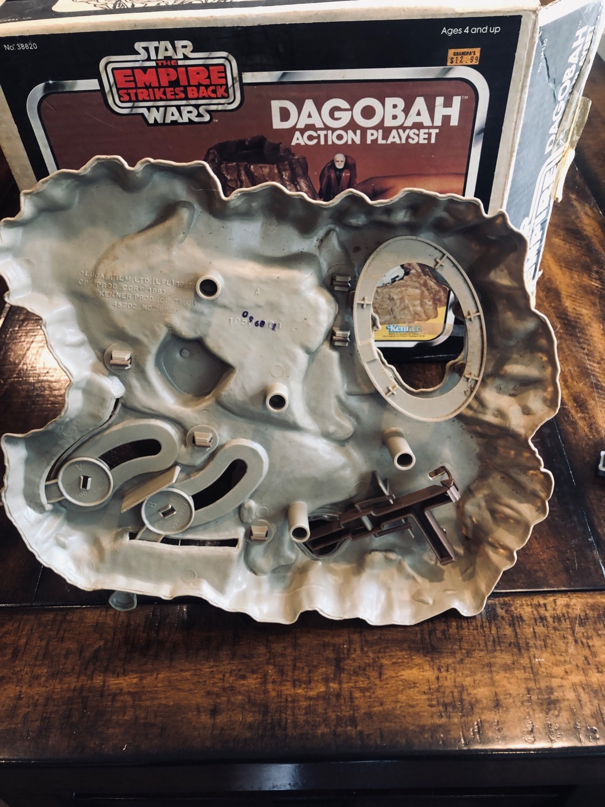 Dagobah Action Playset sold