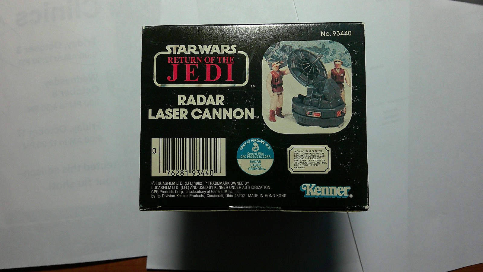 Radar Laser Cannon sold