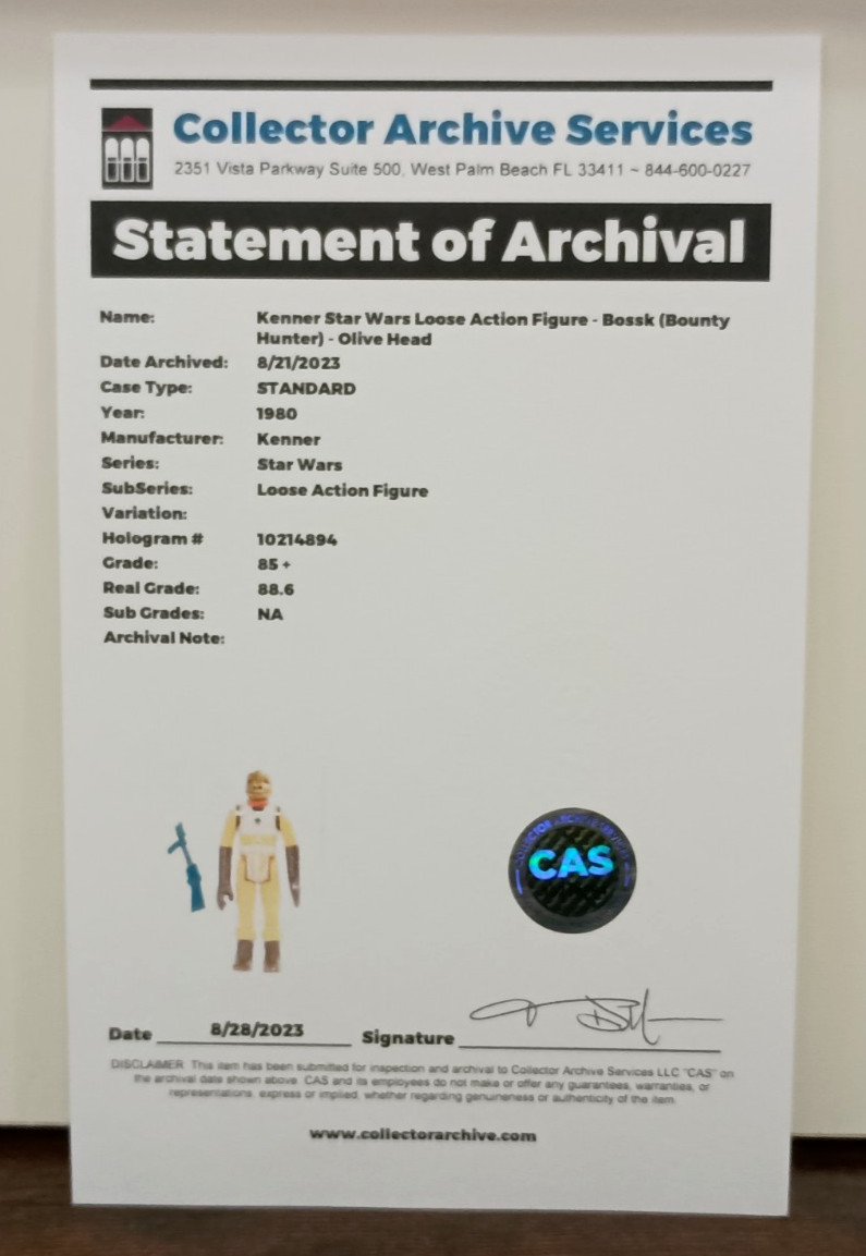 Bossk (Bounty Hunter) sold