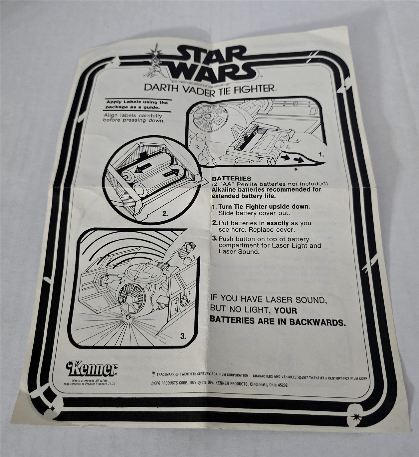 Darth Vader TIE Fighter sold