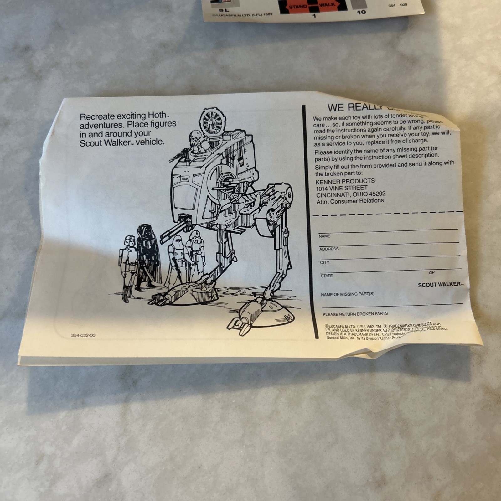 Scout Walker (AT-ST) sold