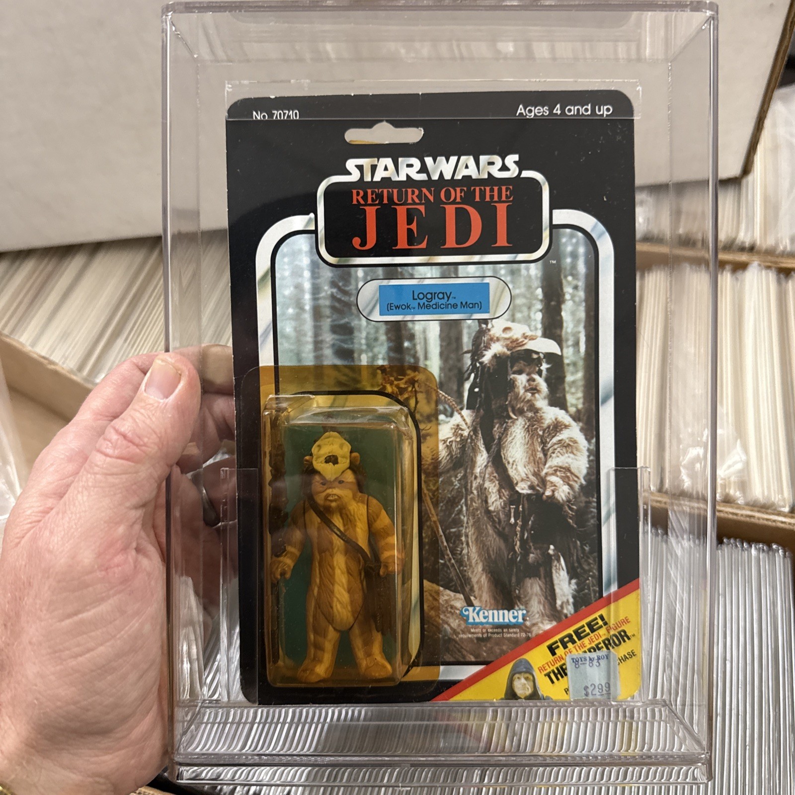 Logray (Ewok Medicine Man) sold