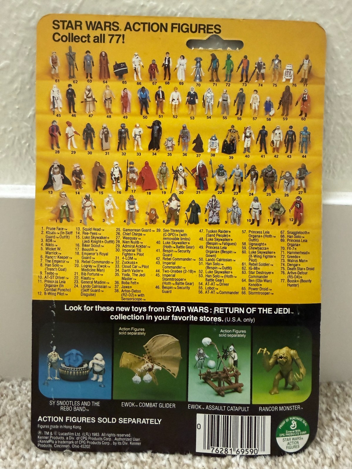 Yoda, The Jedi Master sold