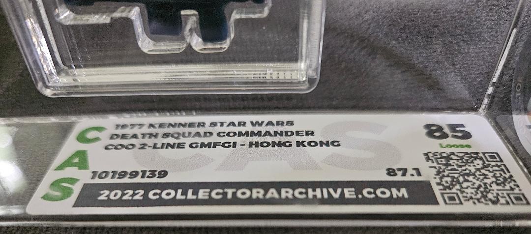 Death Squad Commander (Star Destroyer Commander) sold