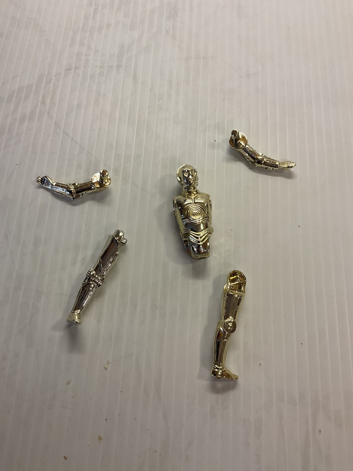 C-3PO (See-Threepio)  with removable limbs sold