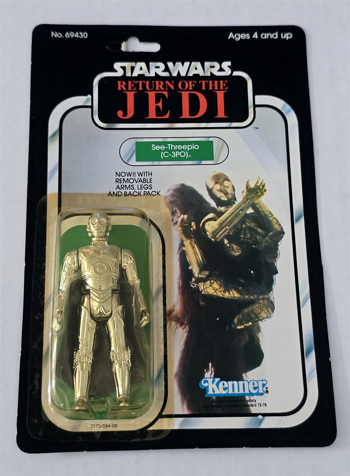 C-3PO (See-Threepio)  with removable limbs sold