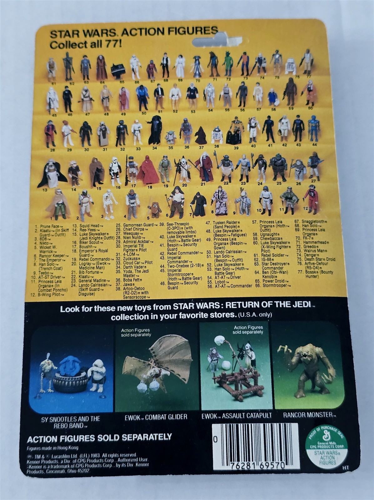 C-3PO (See-Threepio)  with removable limbs sold