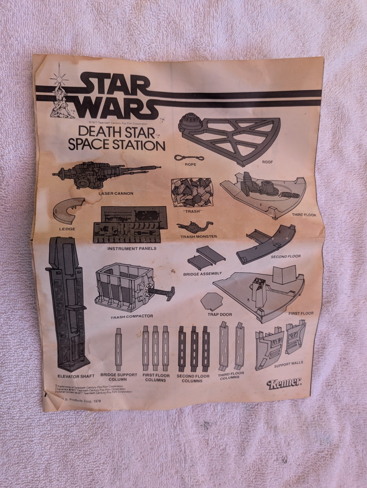 Death Star Space Station (Kenner) sold