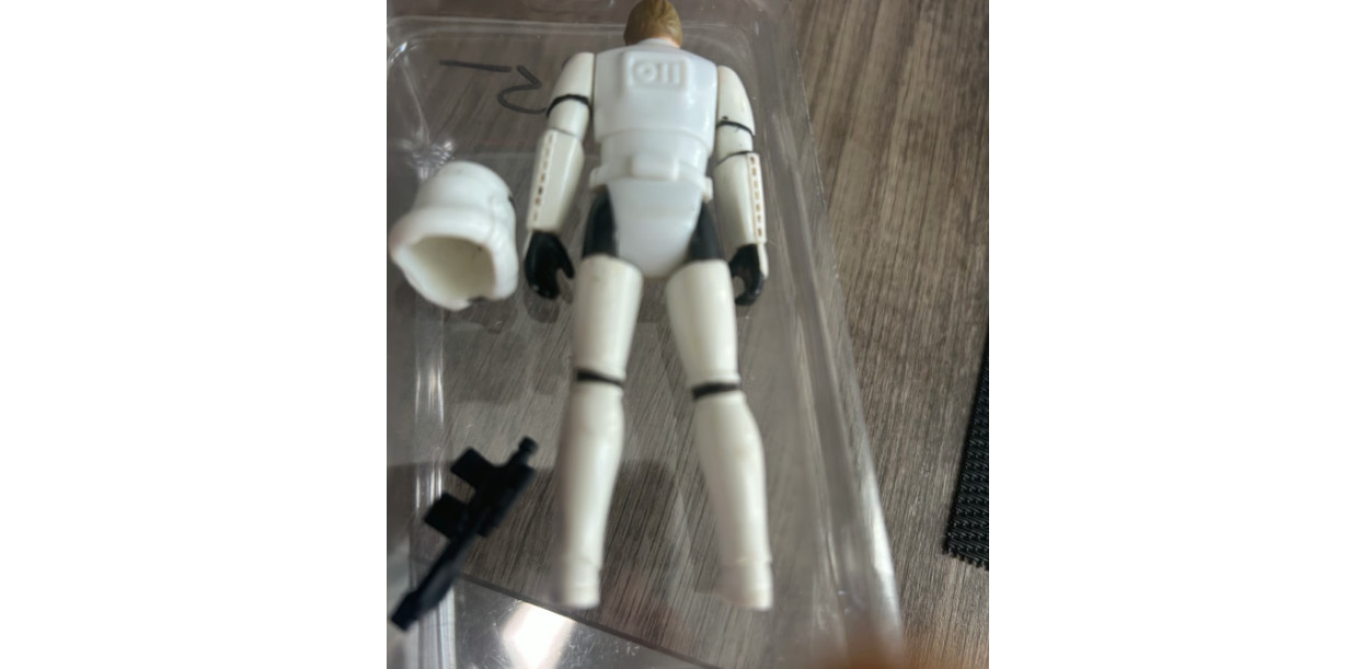 Luke Skywalker (Imperial Stormtrooper Outfit) sold