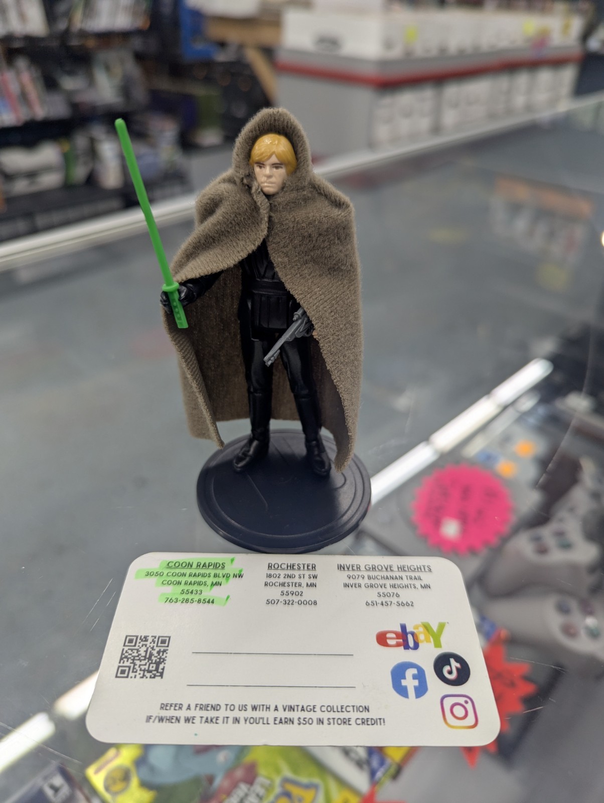 Luke Skywalker (Jedi Knight Outfit) sold