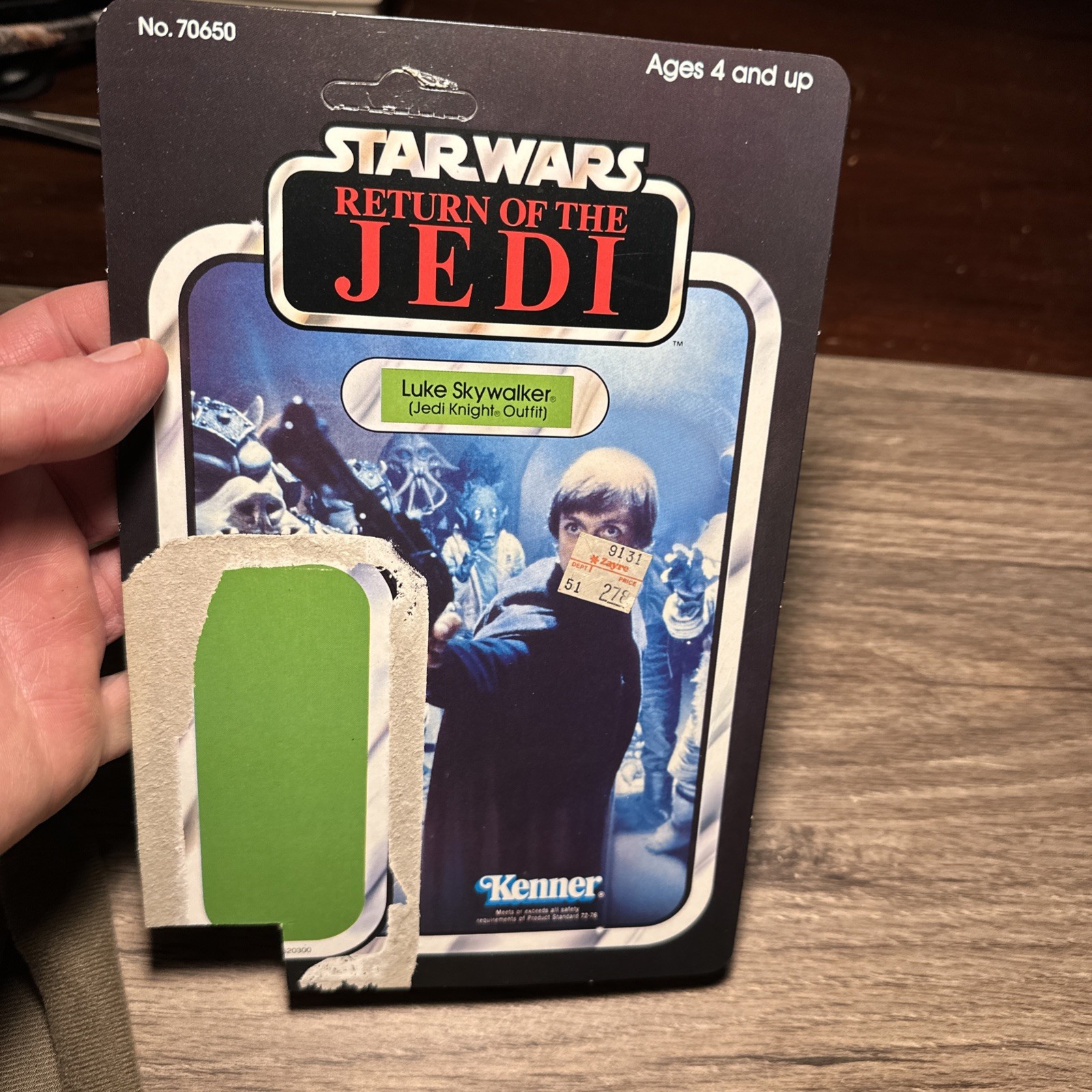 Luke Skywalker (Jedi Knight Outfit) sold