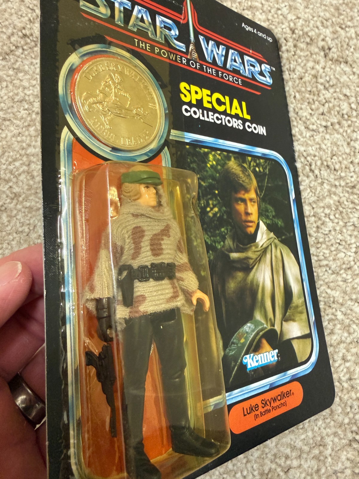 Luke Skywalker (In Battle Poncho) sold