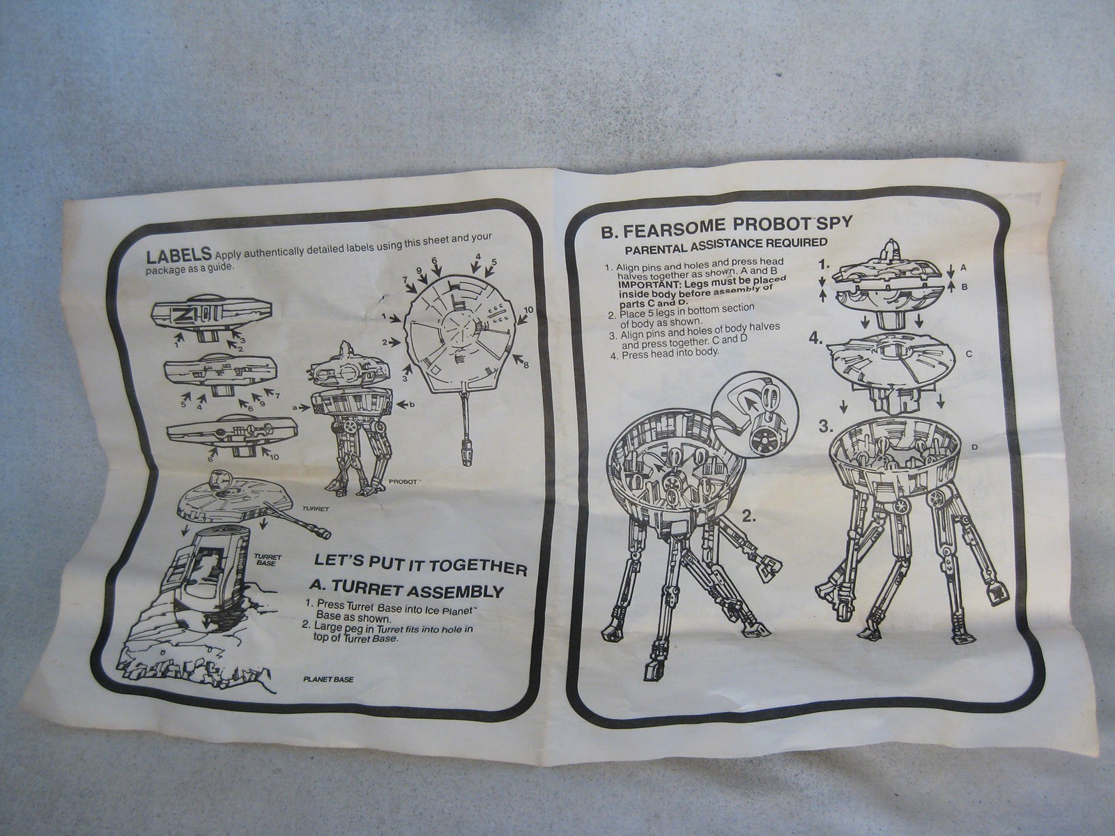 Turret Probot Playset sold