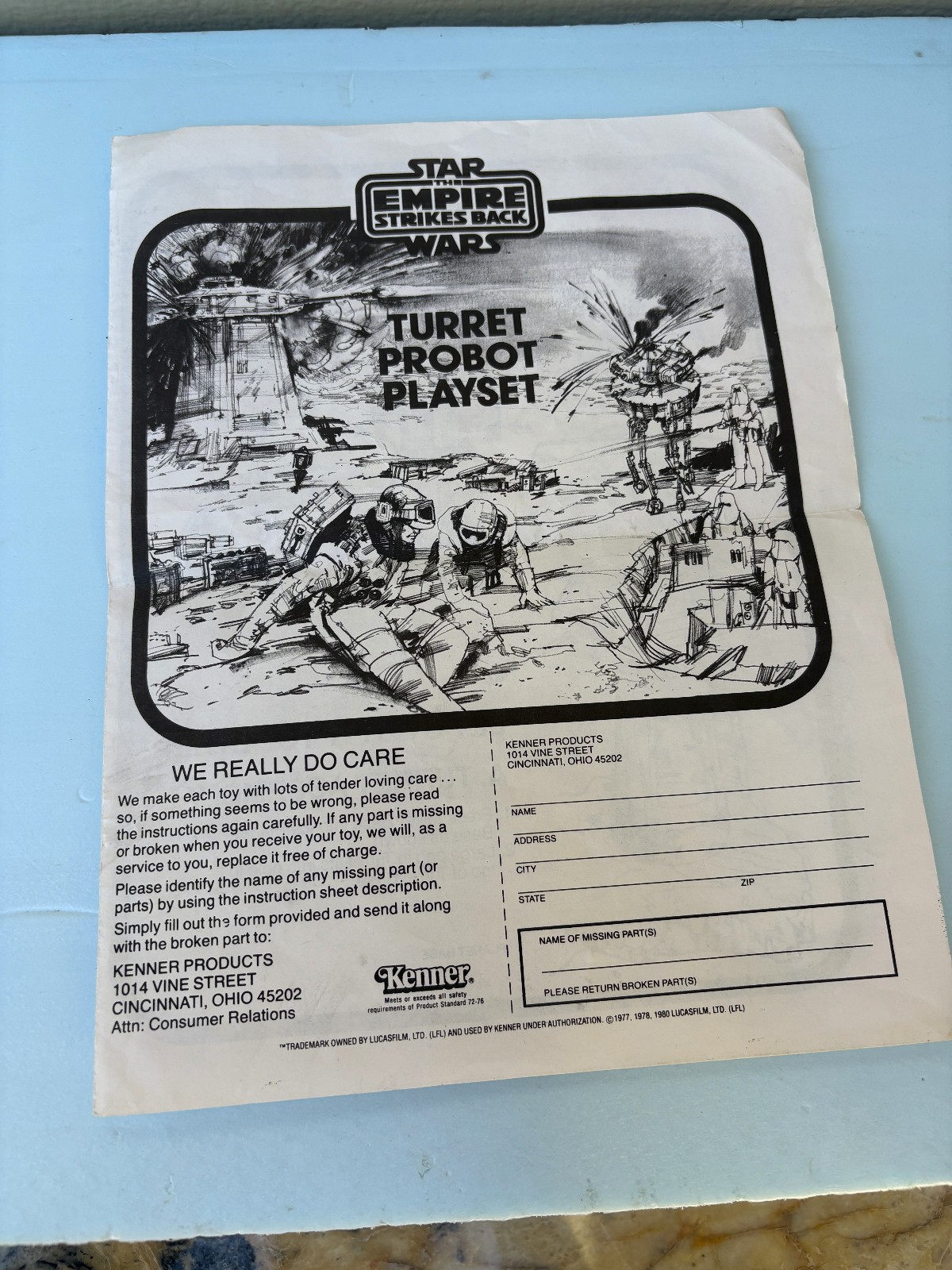 Turret Probot Playset sold