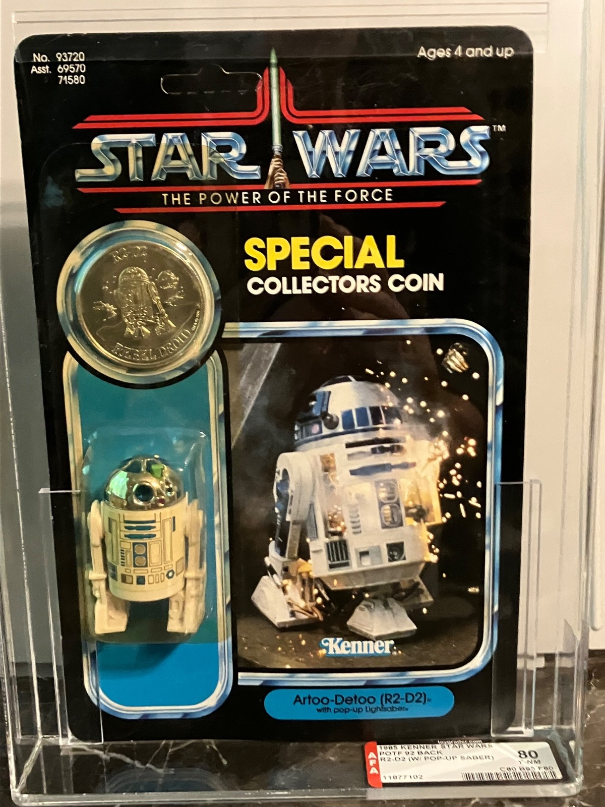 R2-D2 (Artoo-Detoo) with pop-up Lightsaber sold