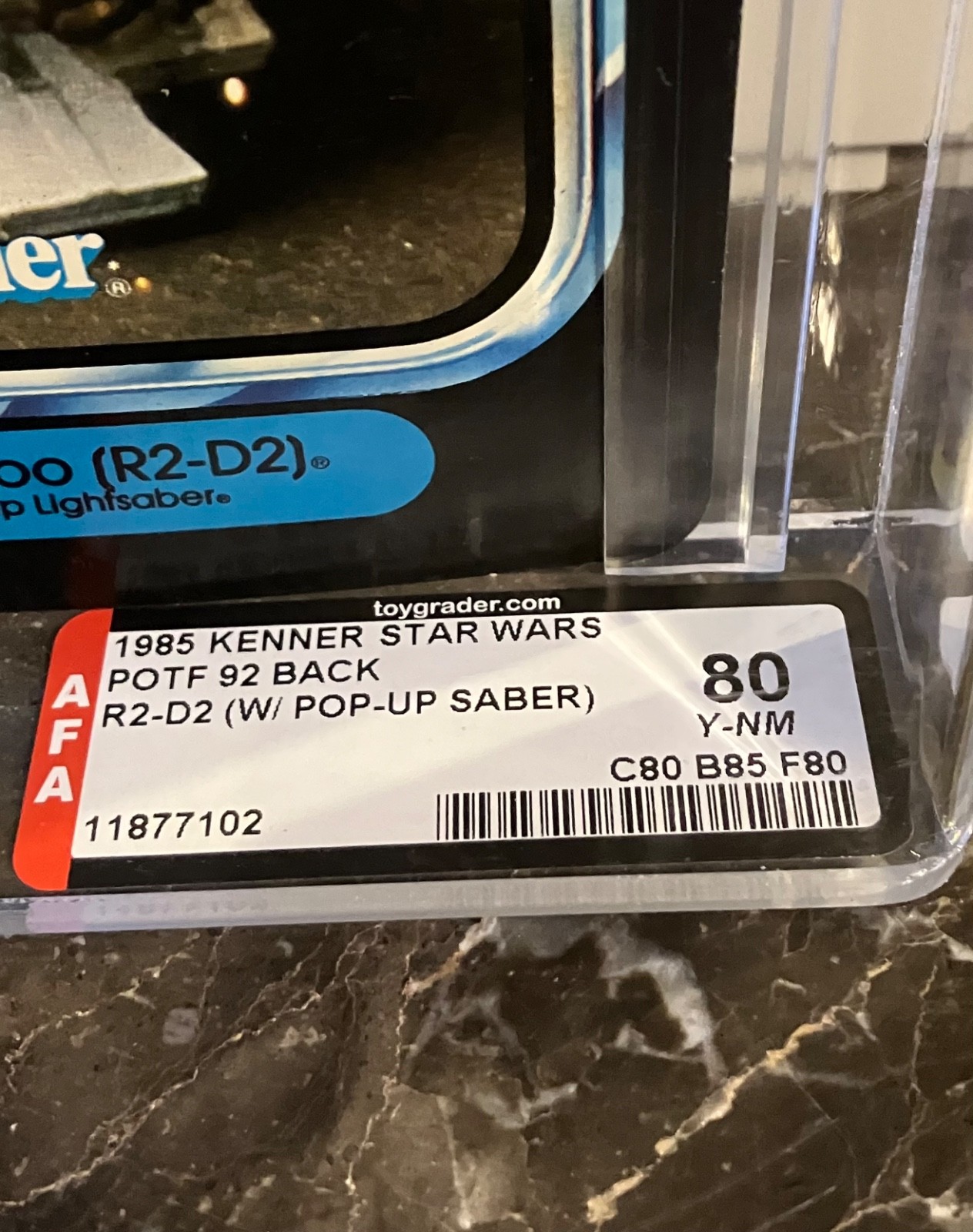 R2-D2 (Artoo-Detoo) with pop-up Lightsaber sold