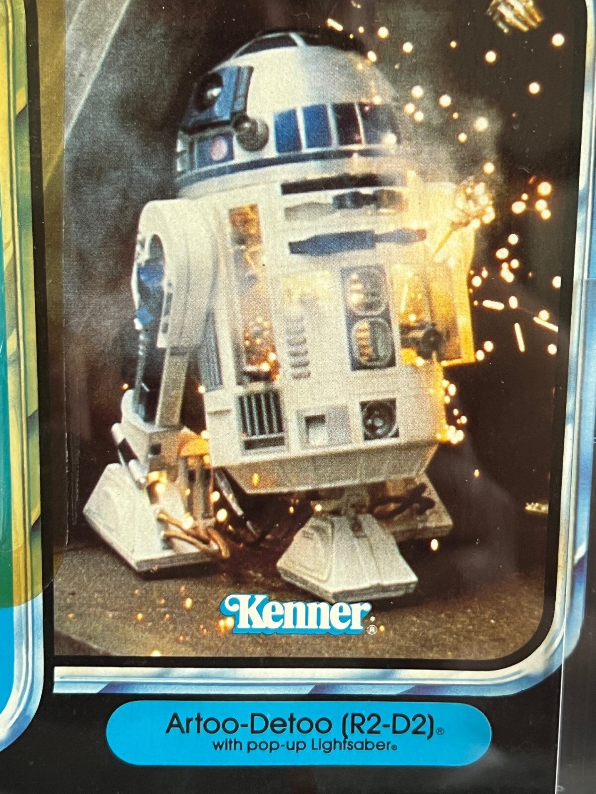 R2-D2 (Artoo-Detoo) with pop-up Lightsaber sold