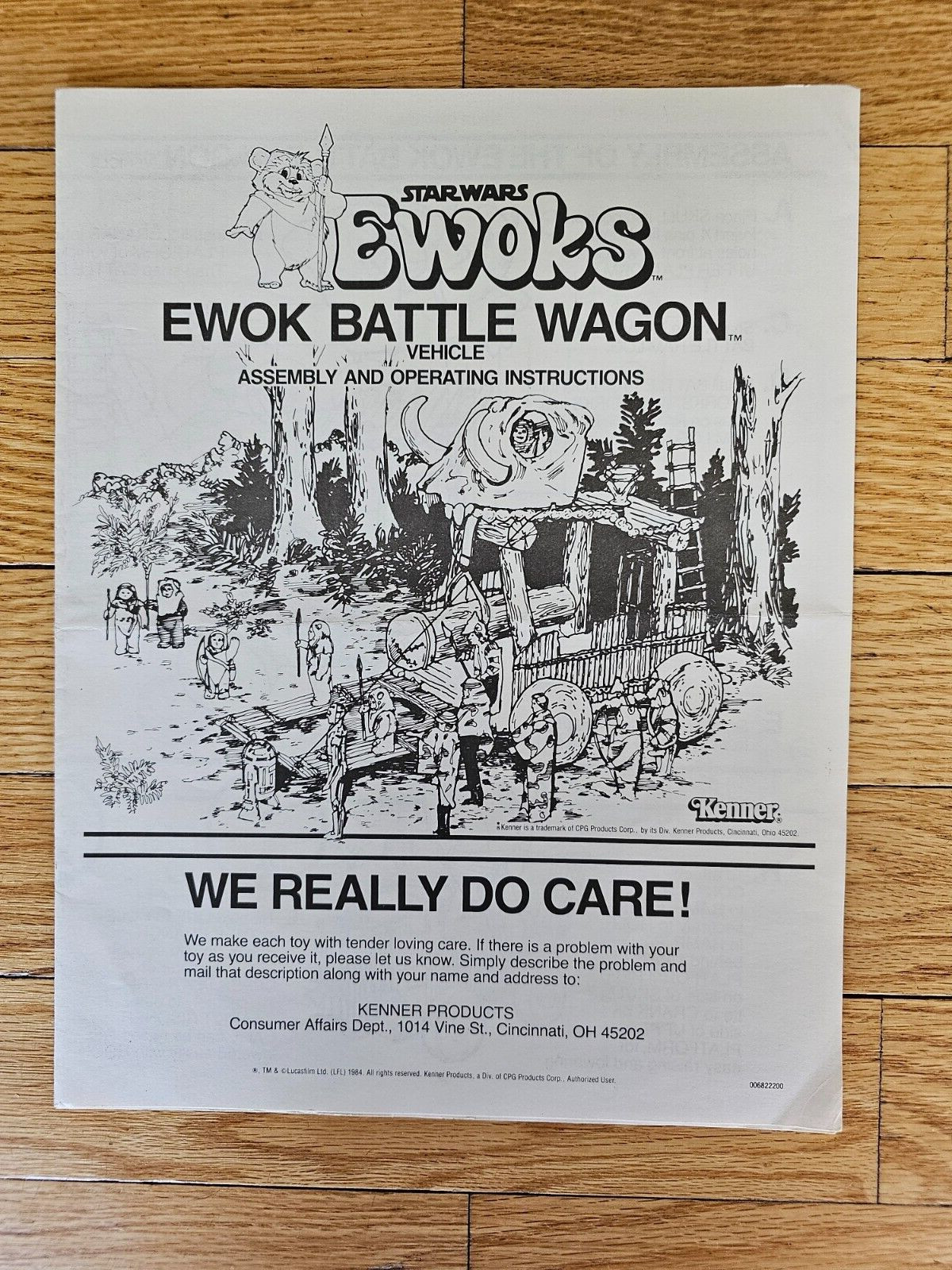 Ewok Battle Wagon sold