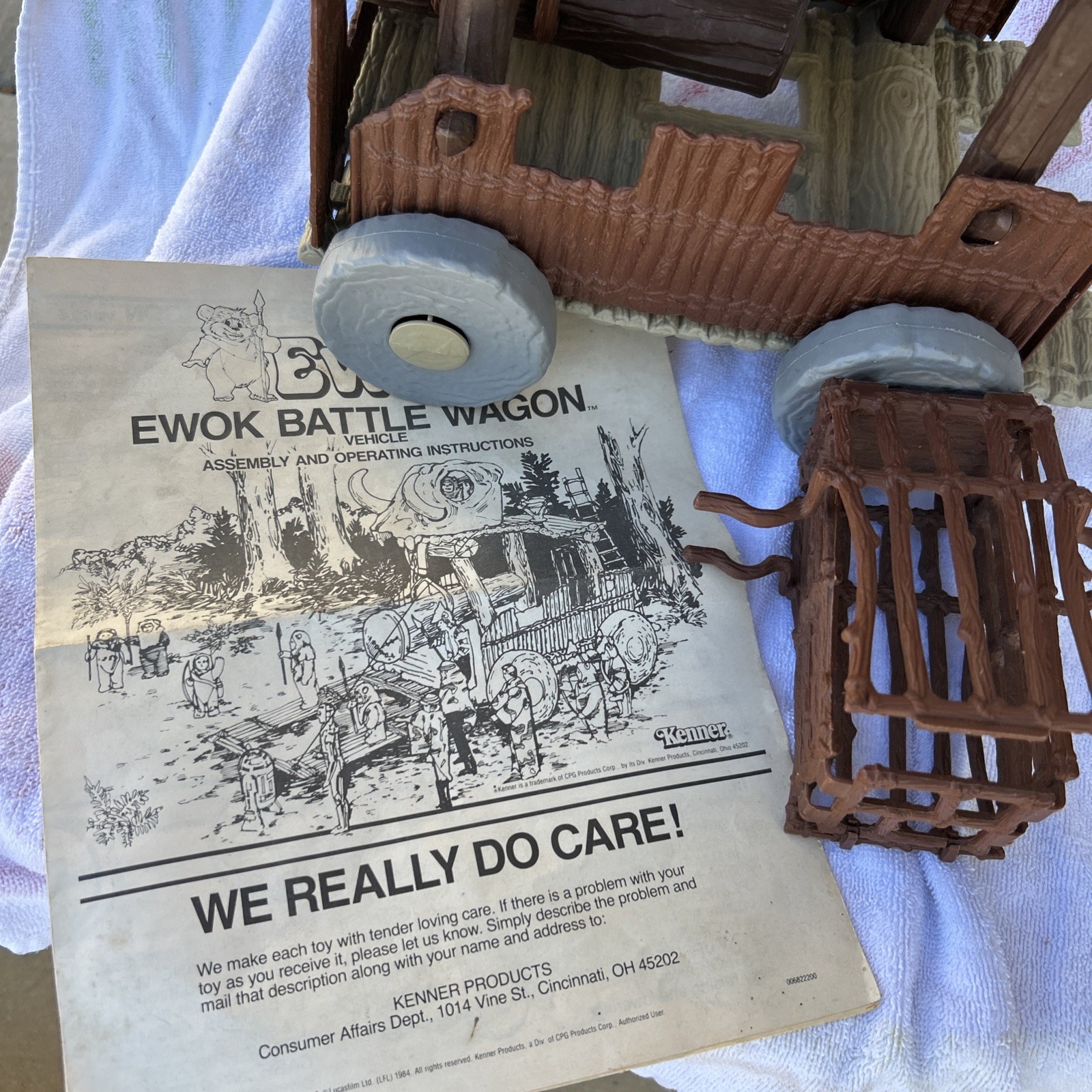 Ewok Battle Wagon sold