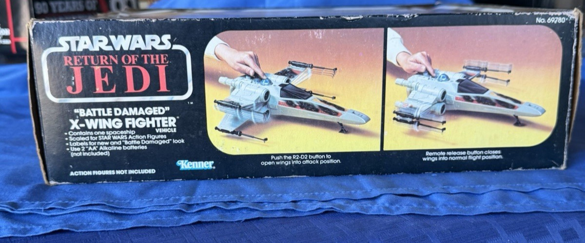 X-Wing Fighter (Battle Damaged) sold