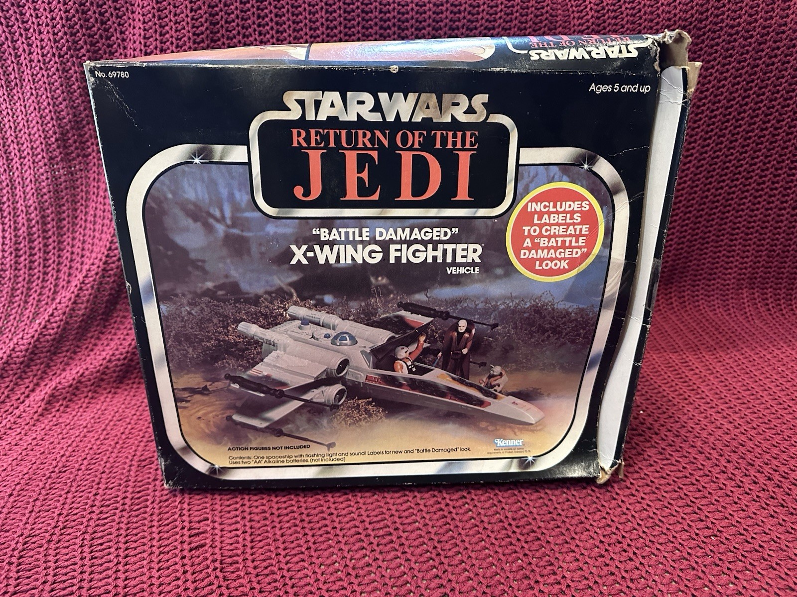 X-Wing Fighter (Battle Damaged) sold