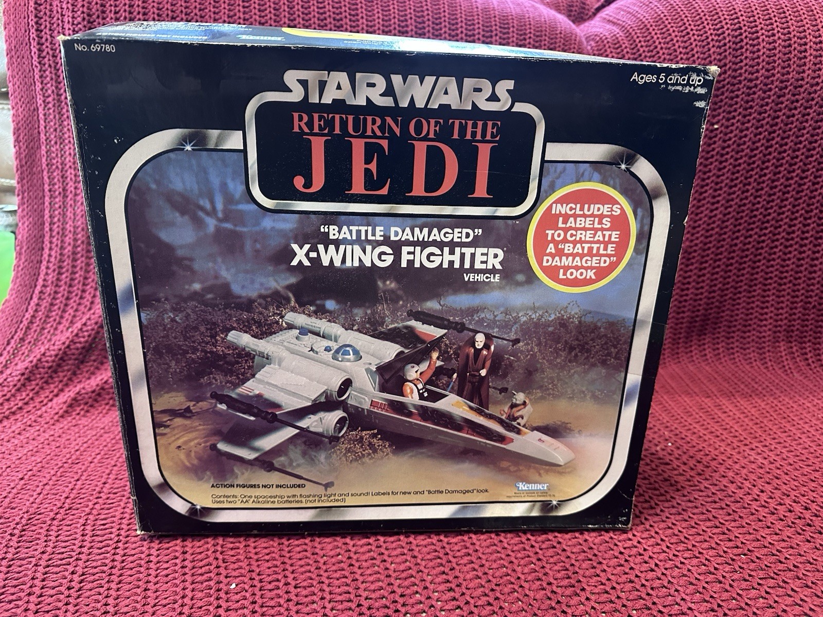 X-Wing Fighter (Battle Damaged) sold