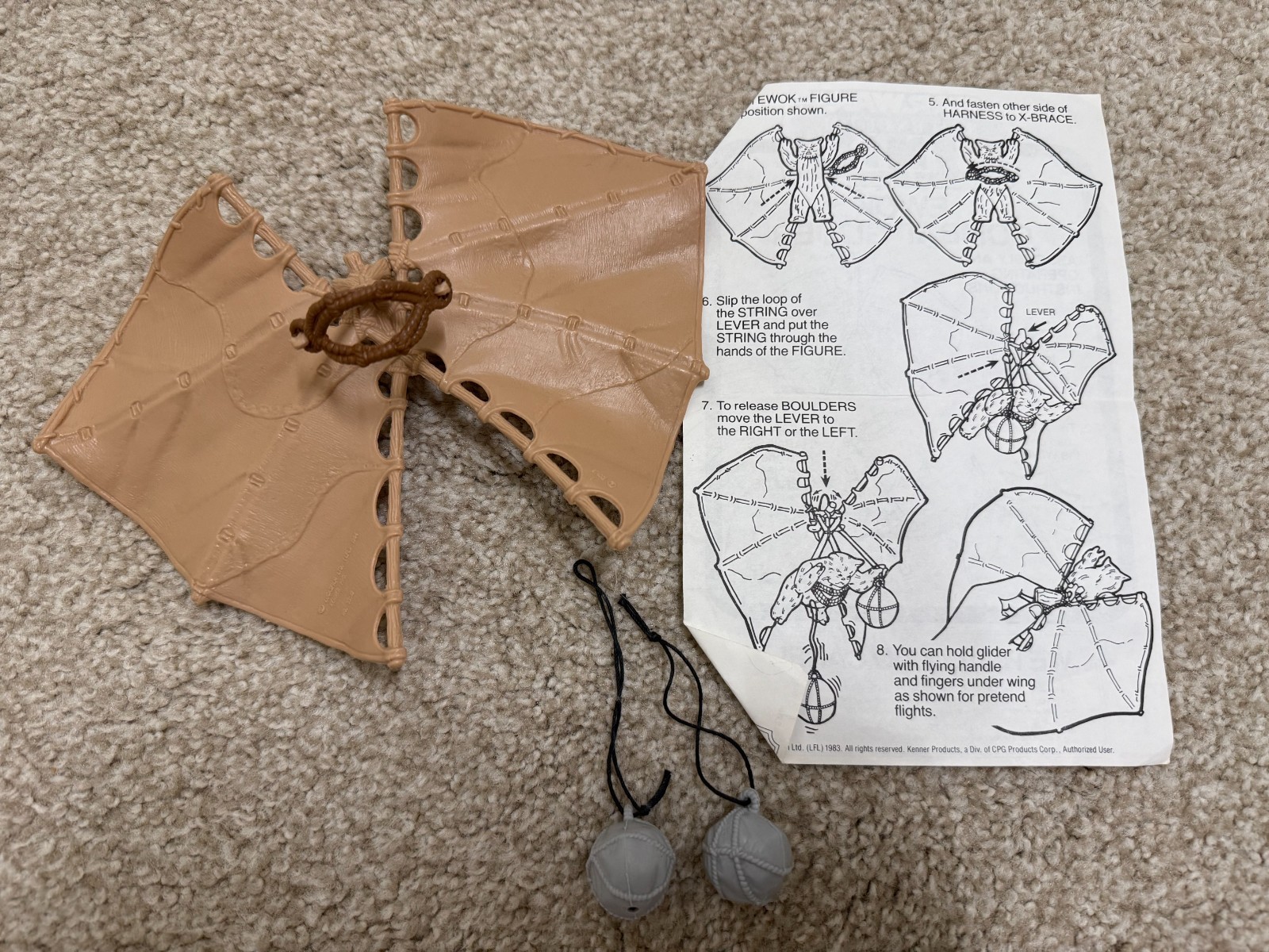 Ewok Combat Glider sold