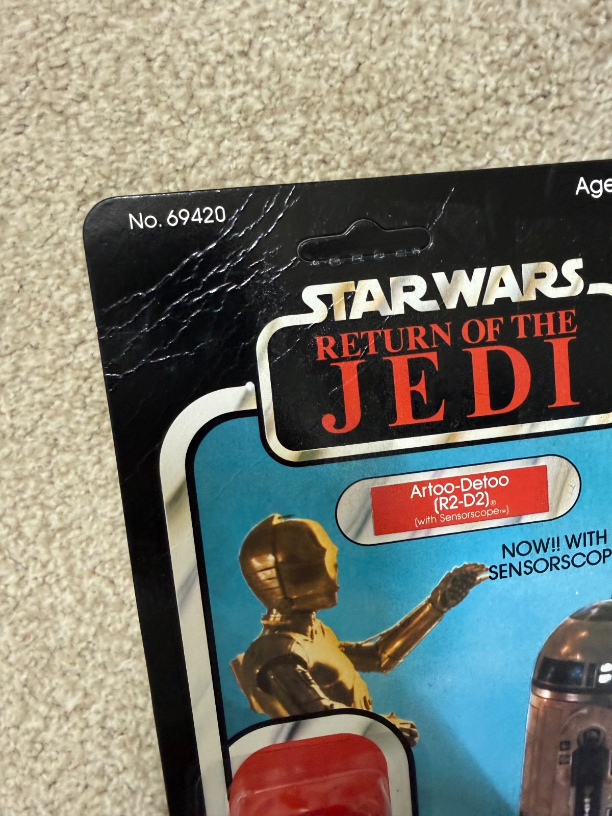 R2-D2 (Artoo-Detoo) (with Sensorscope) sold