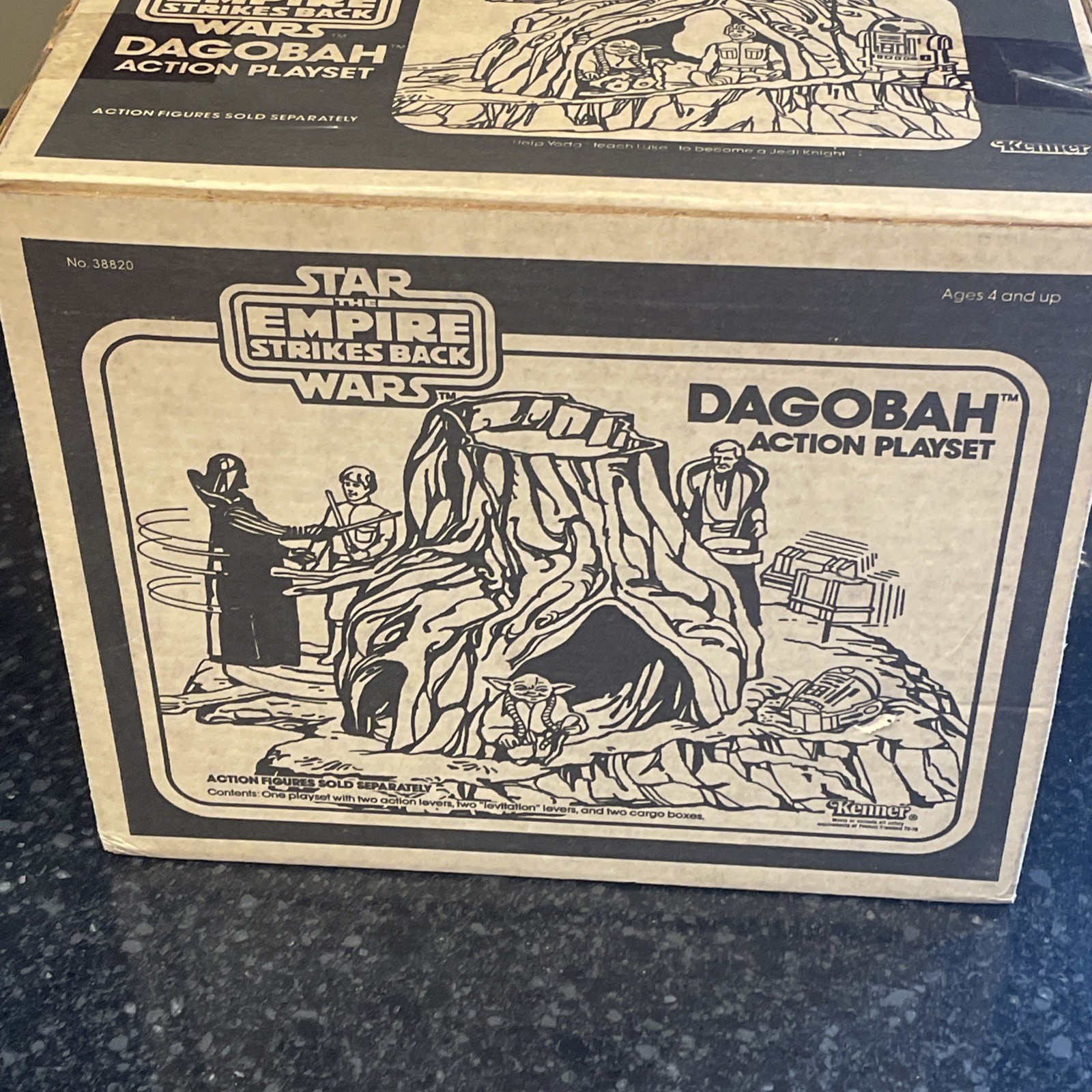 Dagobah Action Playset sold