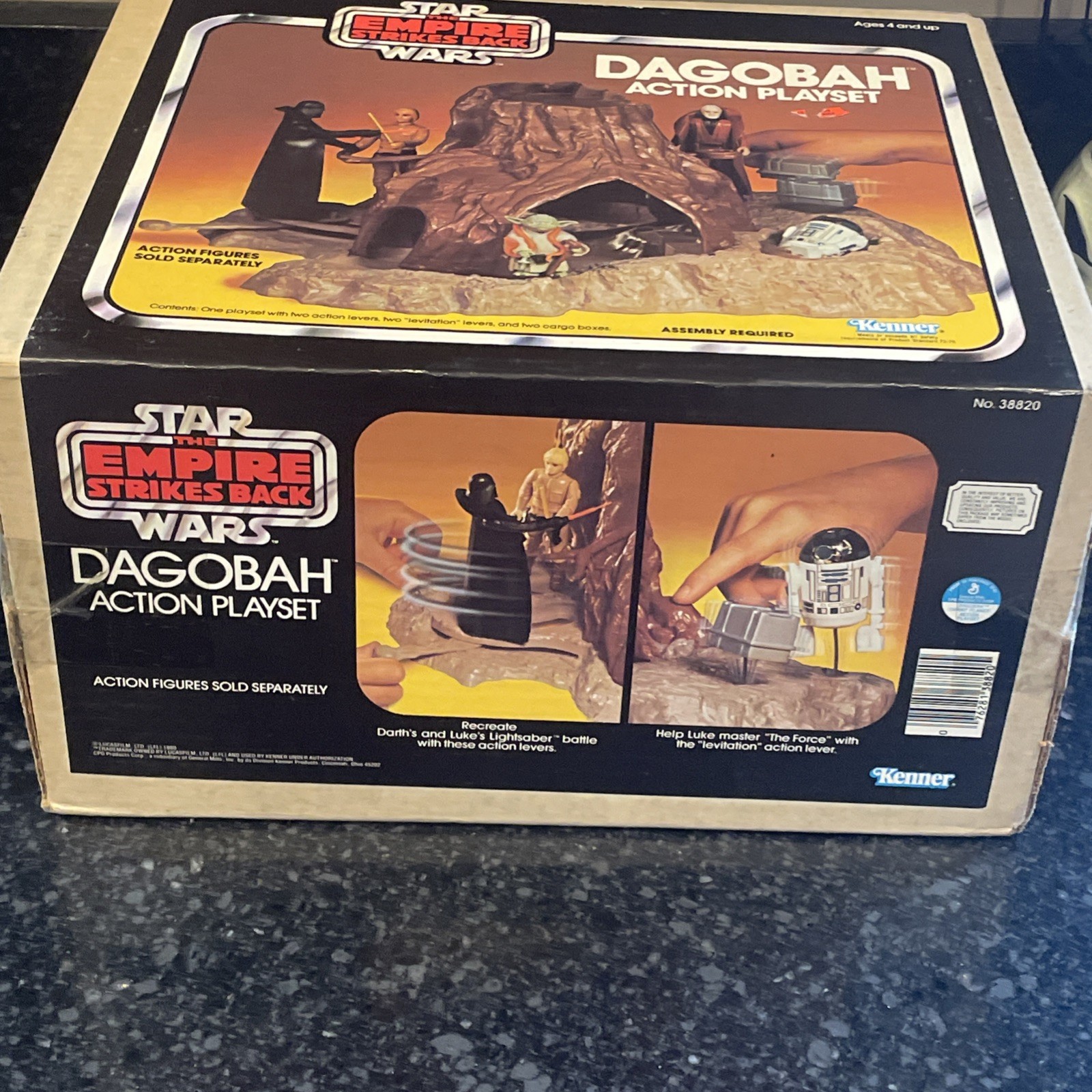 Dagobah Action Playset sold