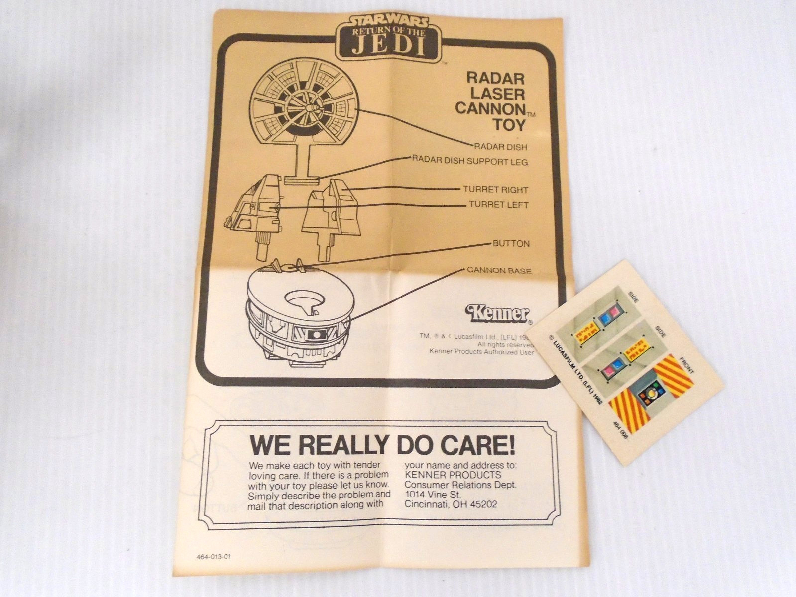 Radar Laser Cannon sold