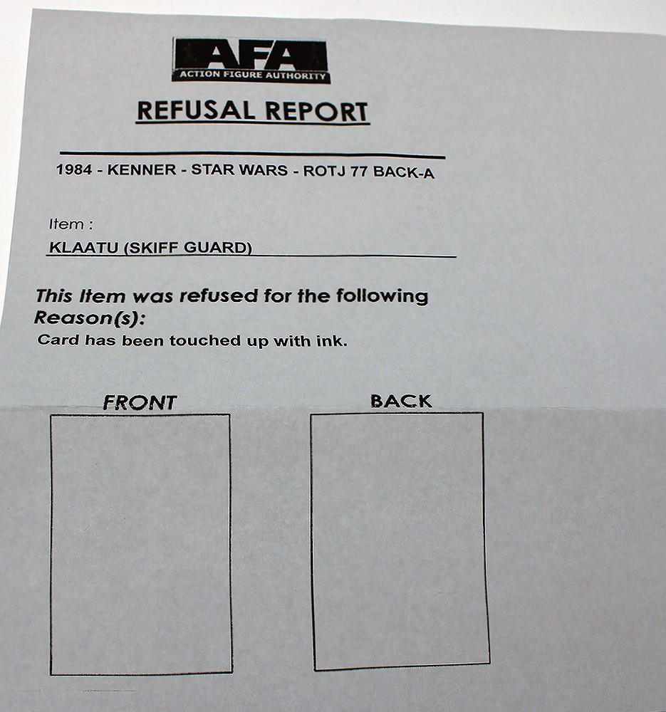 Klaatu (In Skiff Guard Outfit) sold