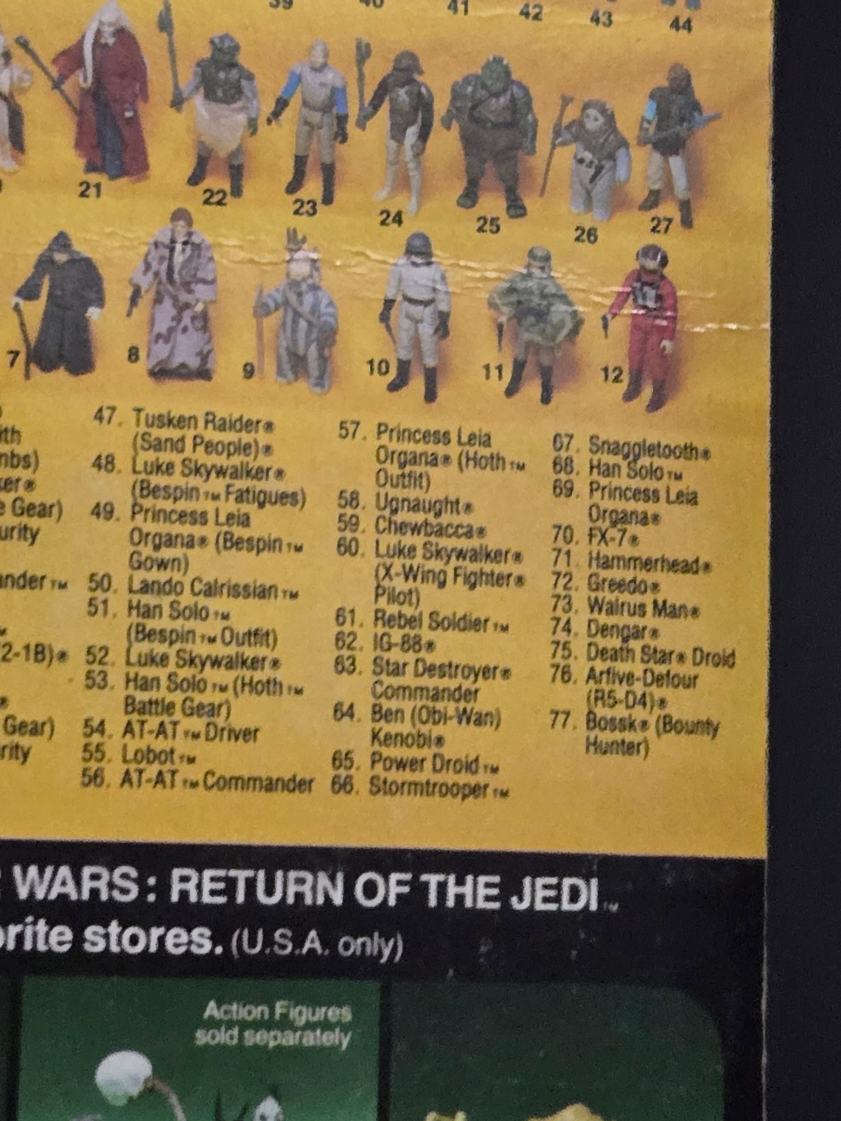 Klaatu (In Skiff Guard Outfit) sold