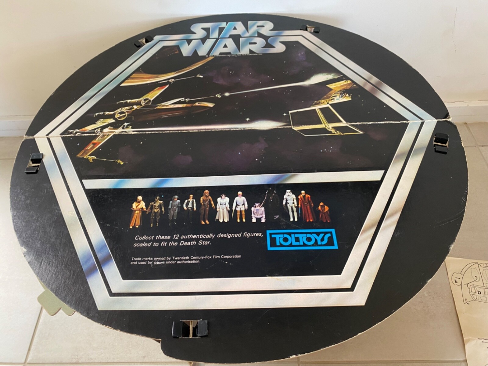 Death Star Playset (Palitoy) sold