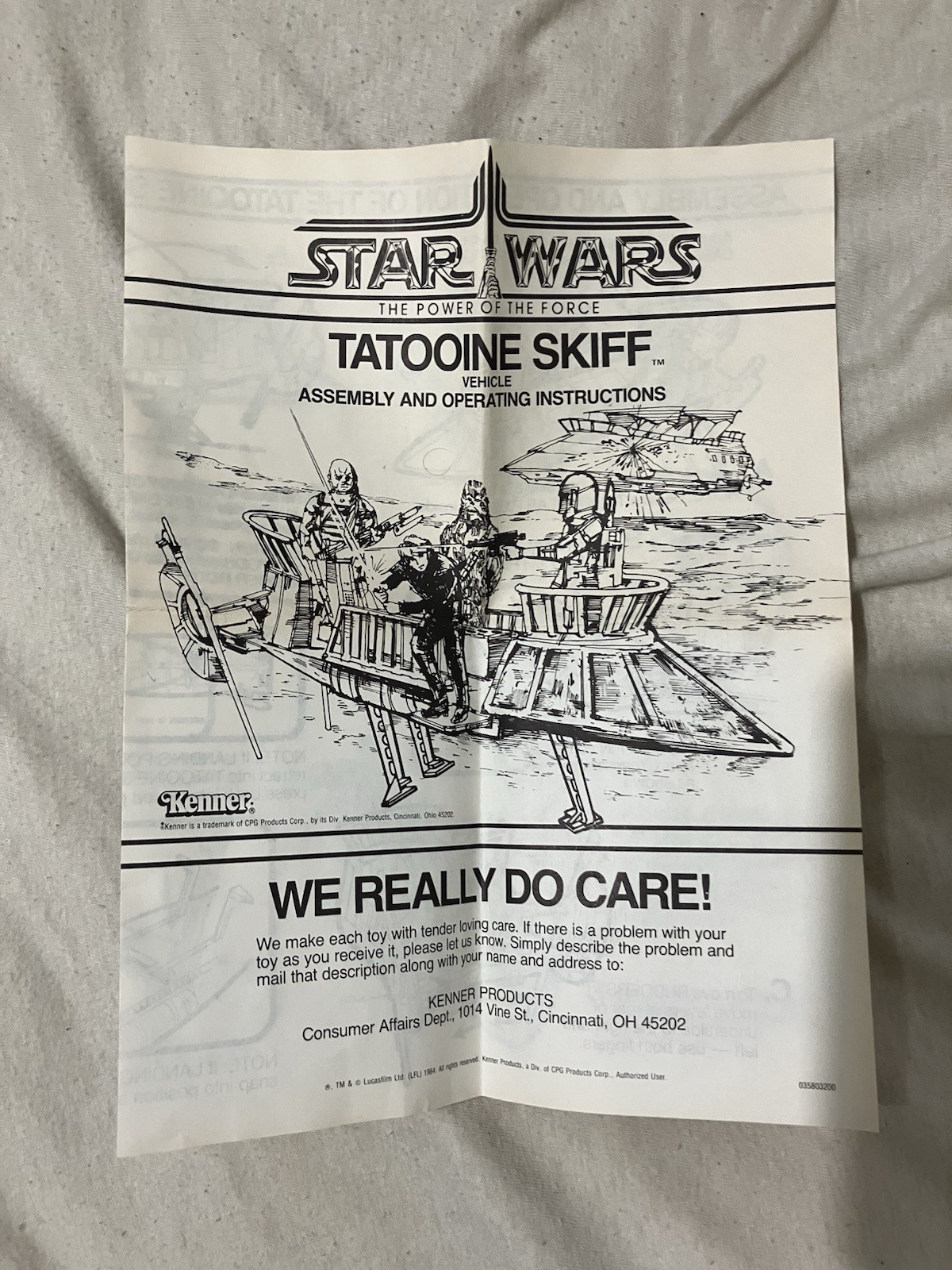 Tatooine Skiff sold