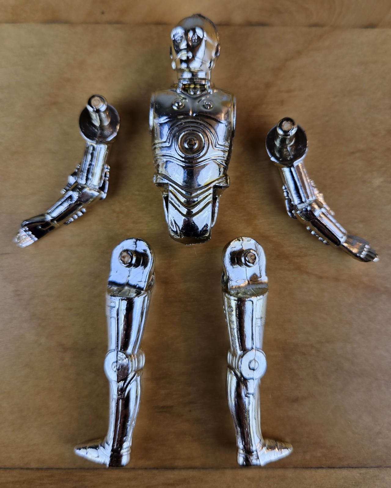 C-3PO (See-Threepio)  with removable limbs sold