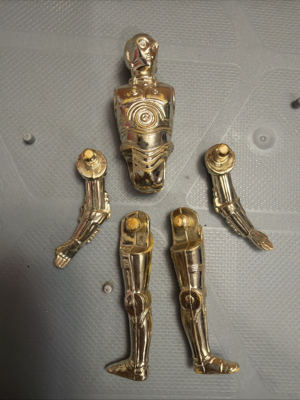 C-3PO (See-Threepio)  with removable limbs sold