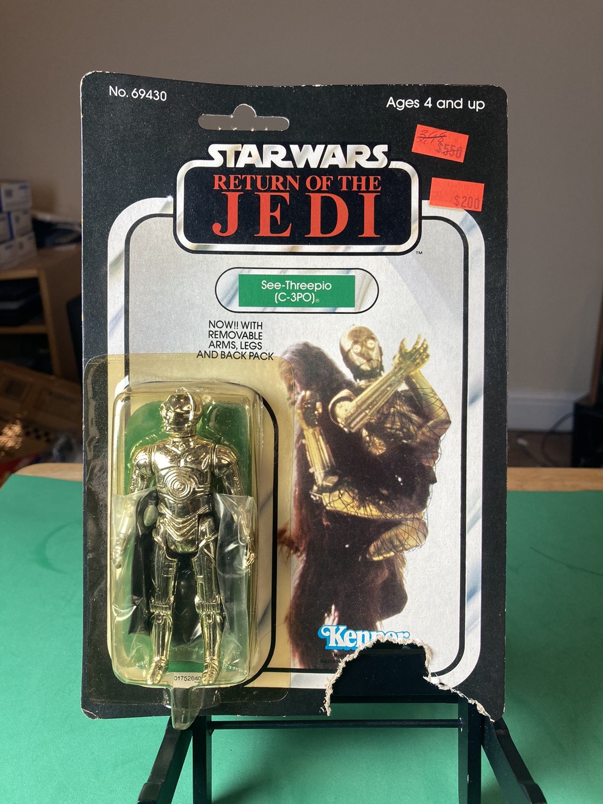 C-3PO (See-Threepio)  with removable limbs sold