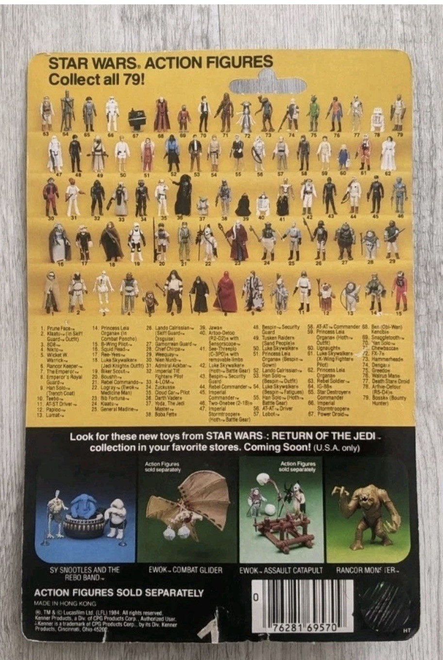 C-3PO (See-Threepio)  with removable limbs sold