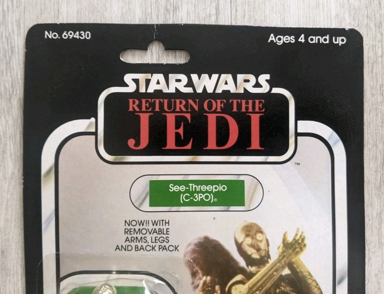 C-3PO (See-Threepio)  with removable limbs sold