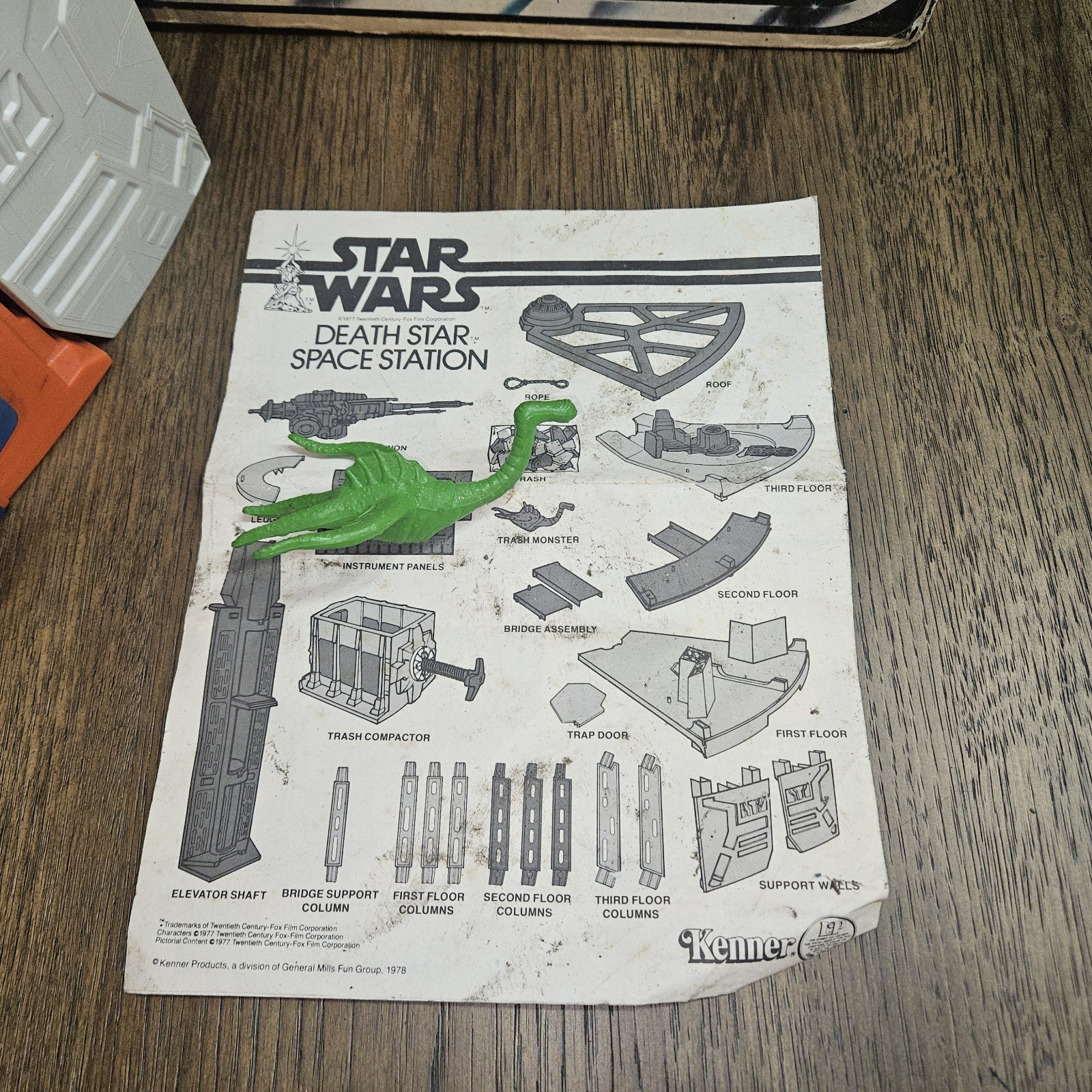 Death Star Space Station (Kenner) sold