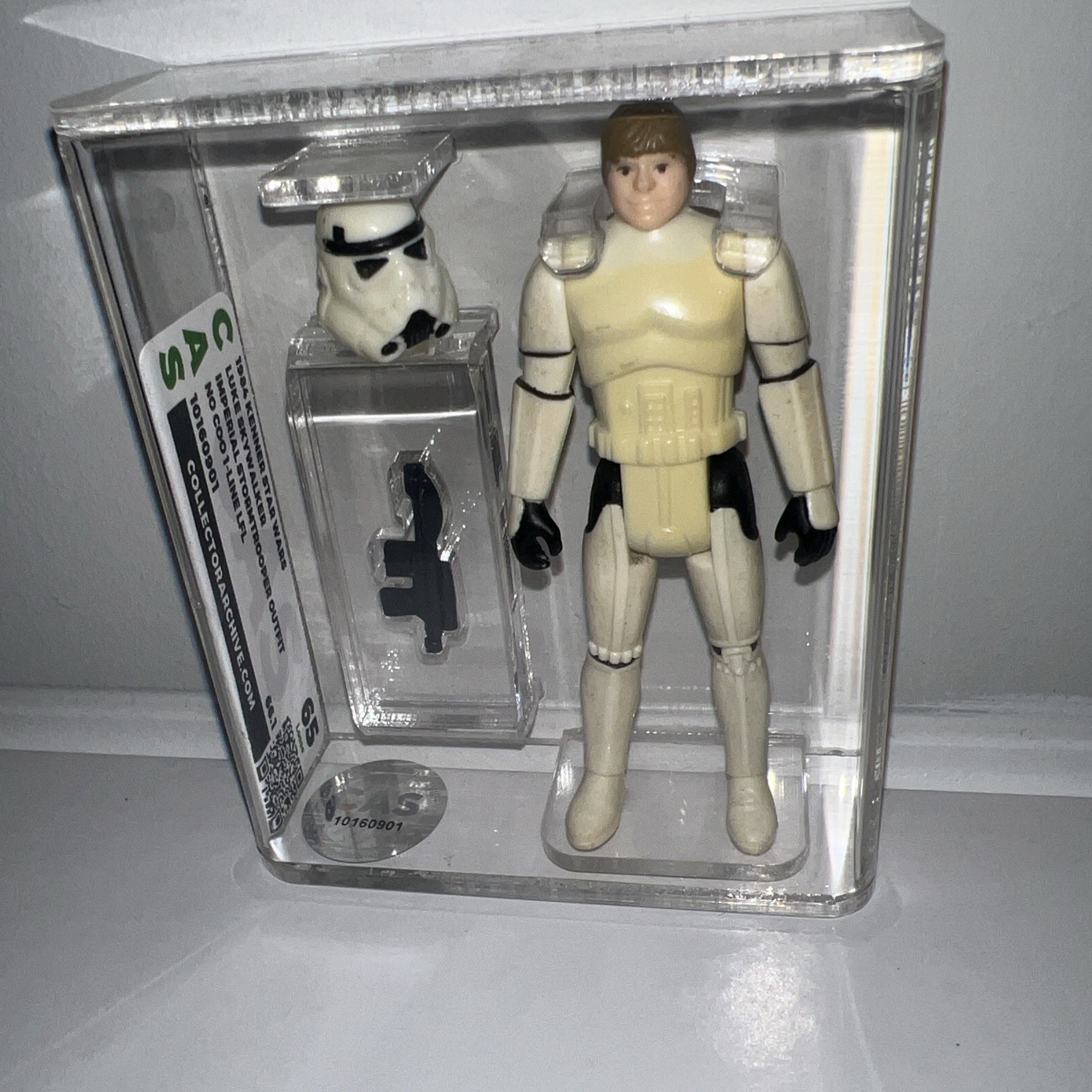 Luke Skywalker (Imperial Stormtrooper Outfit) sold