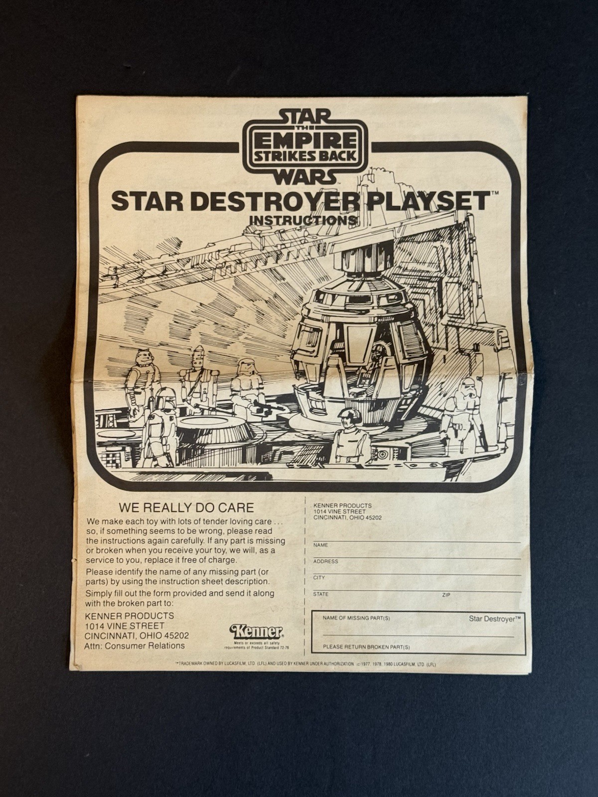 Darth Vader's Star Destroyer sold