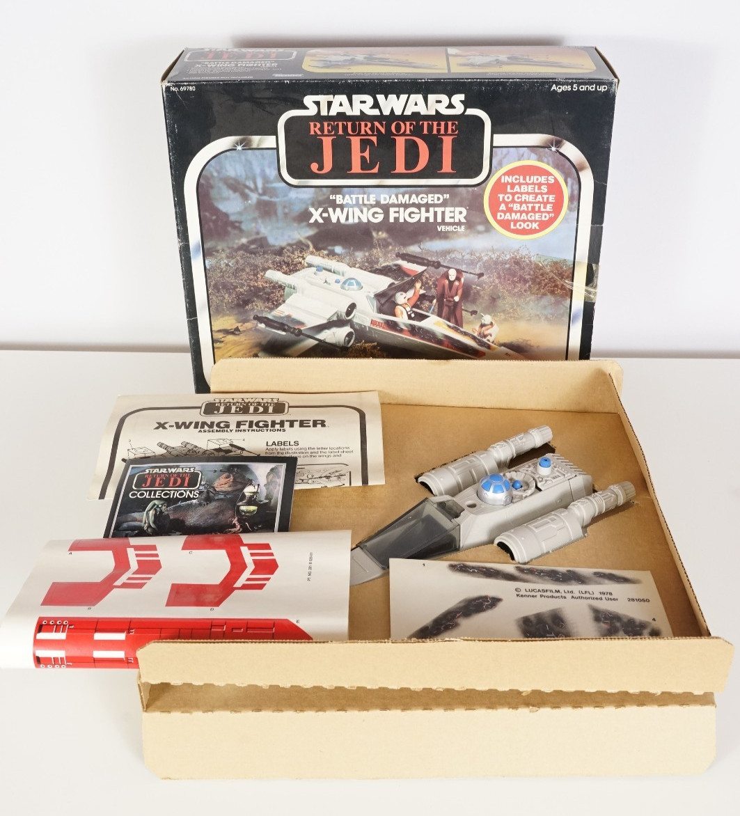 X-Wing Fighter (Battle Damaged) sold